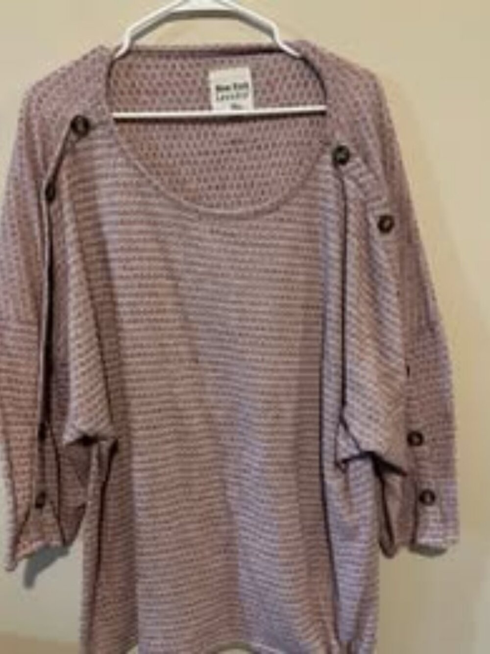 New York Laundry Textured Knit Top – Size 3X